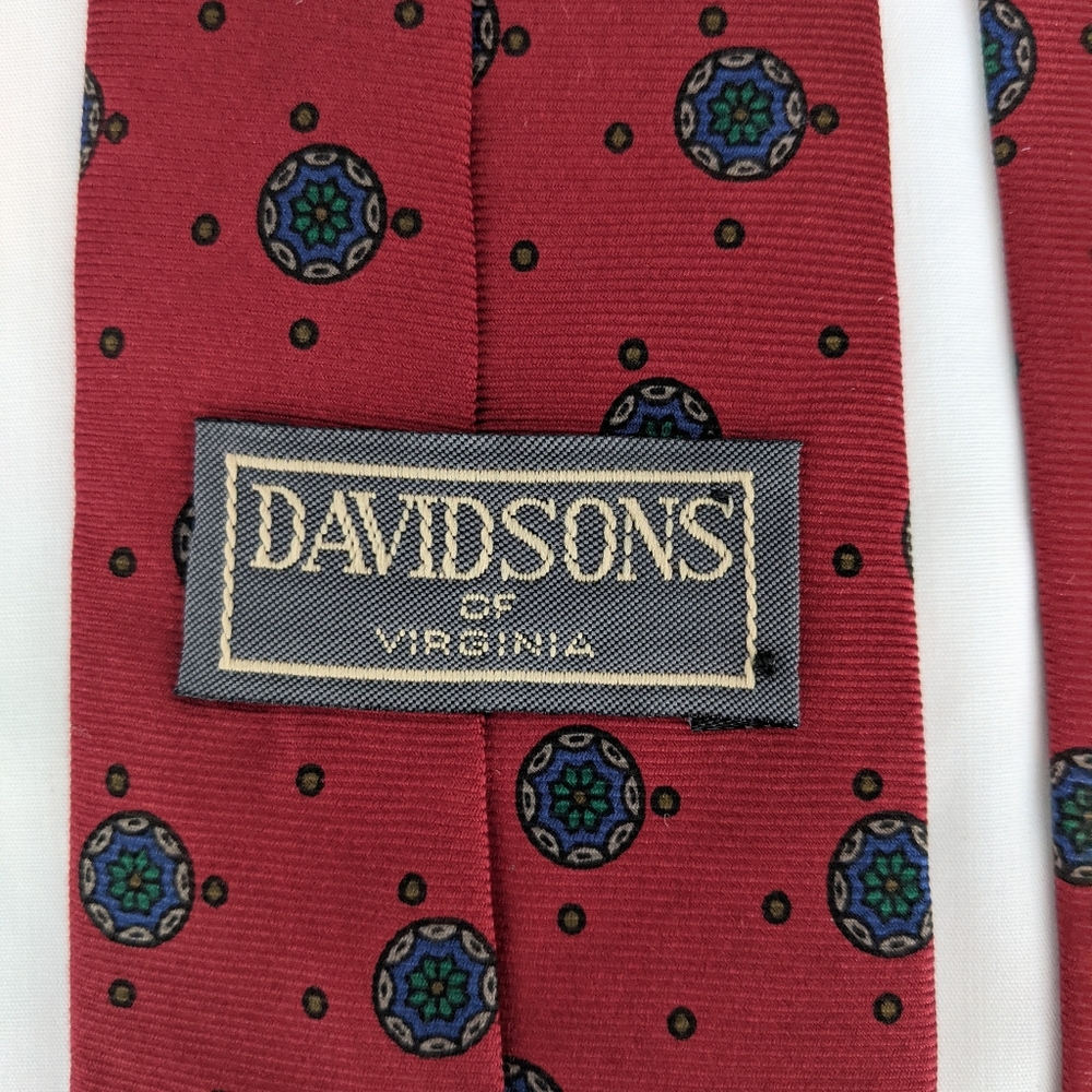 Davidsons of Virginia Silk Necktie - Picture 11 of 12